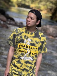 SUBLIME / Praying Skeleton (Wash Collection) Tシャツ
