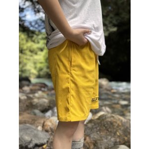 画像16: 送料無料 FUCKIN' MELLOW CLOTHING / "Hula Logo" designed by LOWHIDE コーデュロイ イージーショーツ イエロー