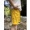 画像16: 送料無料 FUCKIN' MELLOW CLOTHING / "Hula Logo" designed by LOWHIDE コーデュロイ イージーショーツ イエロー