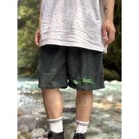 送料無料 FUCKIN' MELLOW CLOTHING / "Hula Logo" designed by LOWHIDE コーデュロイ イージーショーツ ダークグリーン