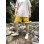 画像12: 送料無料 FUCKIN' MELLOW CLOTHING / "Hula Logo" designed by LOWHIDE コーデュロイ イージーショーツ イエロー