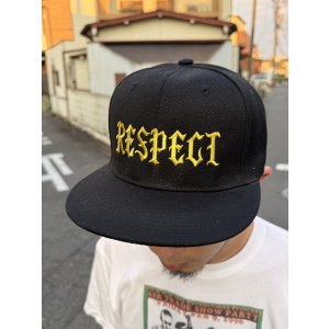 画像9: FUCKIN' MELLOW / RESPECT Artwork by WACKY  スナップバックキャップ ブラック/ゴールド