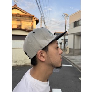 画像13: FUCKIN' MELLOW CLOTHING x PICTURE MOUSE / スナップバックキャップ グレー/グリーン