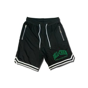 画像17: 送料無料 FUCKIN' MELLOW CLOTHING / Long Beach Posse artwork by PICTURE MOUSE バスケショーツ ブラック