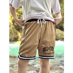 画像14: 送料無料 FUCKIN' MELLOW CLOTHING / Long Beach Posse artwork by PICTURE MOUSE バスケショーツ カーキ