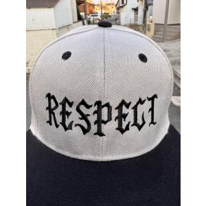 画像2: FUCKIN' MELLOW / RESPECT Artwork by WACKY  スナップバックキャップ グレー/ブラック