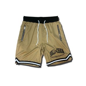 画像17: 送料無料 FUCKIN' MELLOW CLOTHING / Long Beach Posse artwork by PICTURE MOUSE バスケショーツ カーキ