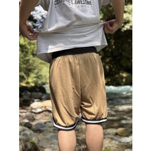 画像6: 送料無料 FUCKIN' MELLOW CLOTHING / Long Beach Posse artwork by PICTURE MOUSE バスケショーツ カーキ