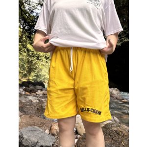 画像17: 送料無料 FUCKIN' MELLOW CLOTHING / "Hula Logo" designed by LOWHIDE コーデュロイ イージーショーツ イエロー