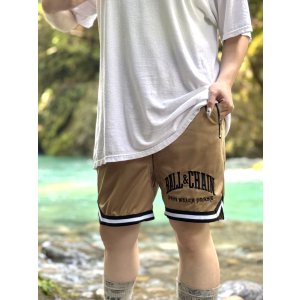 画像11: 送料無料 FUCKIN' MELLOW CLOTHING / Long Beach Posse artwork by PICTURE MOUSE バスケショーツ カーキ