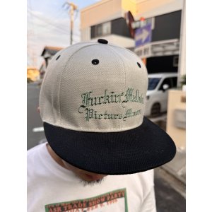 画像11: FUCKIN' MELLOW CLOTHING x PICTURE MOUSE / スナップバックキャップ グレー/グリーン