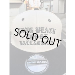 画像9: ラスト1枚で終了 FUCKIN' MELLOW CLOTHING / Long Beach Posse スナップバックキャップ カーキ/ブラック