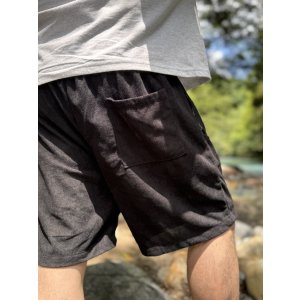 画像7: 送料無料 FUCKIN' MELLOW CLOTHING / "Hula Logo" designed by LOWHIDE コーデュロイ イージーショーツ ブラック