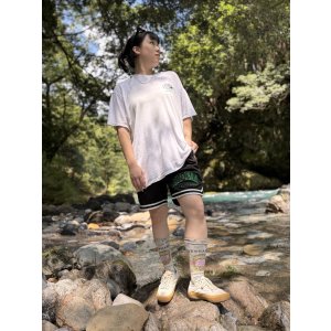 画像10: 送料無料 FUCKIN' MELLOW CLOTHING / Long Beach Posse artwork by PICTURE MOUSE バスケショーツ ブラック