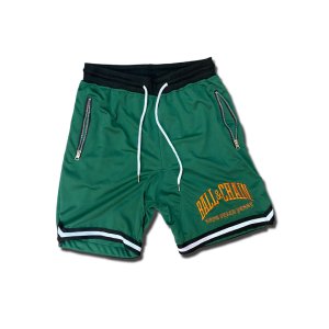 画像20: 送料無料 FUCKIN' MELLOW CLOTHING / Long Beach Posse artwork by PICTURE MOUSE バスケショーツ グリーン