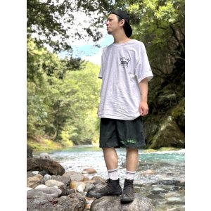 画像2: 送料無料 FUCKIN' MELLOW CLOTHING / "Hula Logo" designed by LOWHIDE コーデュロイ イージーショーツ ダークグリーン