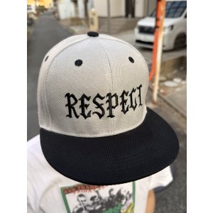 画像12: FUCKIN' MELLOW / RESPECT Artwork by WACKY  スナップバックキャップ グレー/ブラック