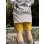 画像19: 送料無料 FUCKIN' MELLOW CLOTHING / "Hula Logo" designed by LOWHIDE コーデュロイ イージーショーツ イエロー