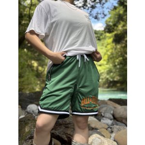 画像16: 送料無料 FUCKIN' MELLOW CLOTHING / Long Beach Posse artwork by PICTURE MOUSE バスケショーツ グリーン