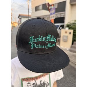 画像11: FUCKIN' MELLOW CLOTHING x PICTURE MOUSE / スナップバックキャップ ブラック/グリーン