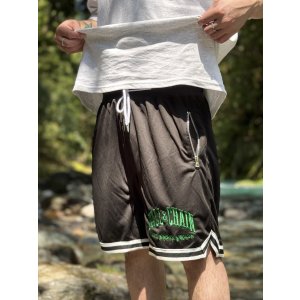 画像7: 送料無料 FUCKIN' MELLOW CLOTHING / Long Beach Posse artwork by PICTURE MOUSE バスケショーツ ブラック