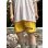 画像14: 送料無料 FUCKIN' MELLOW CLOTHING / "Hula Logo" designed by LOWHIDE コーデュロイ イージーショーツ イエロー
