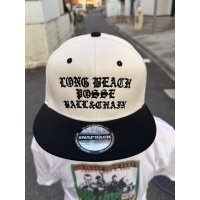 FUCKIN' MELLOW CLOTHING / Long Beach Posse スナップバックキャップ カーキ/ブラック