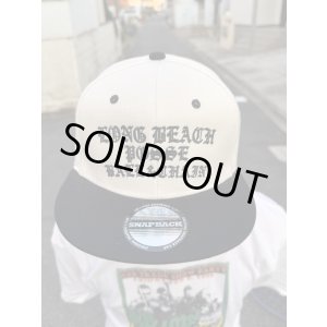 画像8: ラスト1枚で終了 FUCKIN' MELLOW CLOTHING / Long Beach Posse スナップバックキャップ カーキ/ブラック