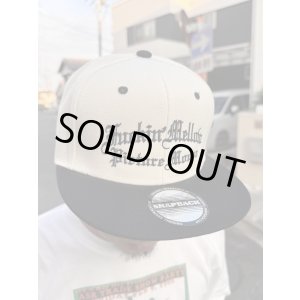 画像11: FUCKIN' MELLOW CLOTHING x PICTURE MOUSE / スナップバックキャップ カーキ/ブラック