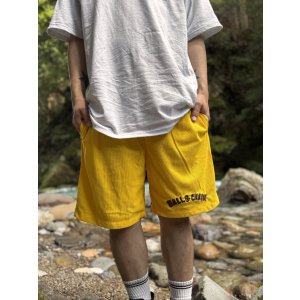 画像6: 送料無料 FUCKIN' MELLOW CLOTHING / "Hula Logo" designed by LOWHIDE コーデュロイ イージーショーツ イエロー