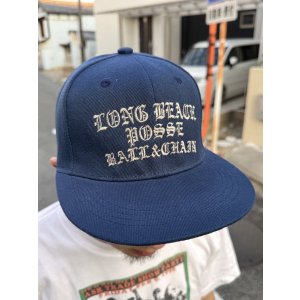 画像11: FUCKIN' MELLOW CLOTHING / Long Beach Posse スナップバックキャップ ネイビー/グレー