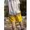 画像9: 送料無料 FUCKIN' MELLOW CLOTHING / "Hula Logo" designed by LOWHIDE コーデュロイ イージーショーツ イエロー