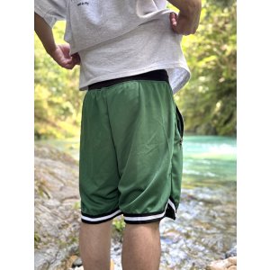 画像8: 送料無料 FUCKIN' MELLOW CLOTHING / Long Beach Posse artwork by PICTURE MOUSE バスケショーツ グリーン