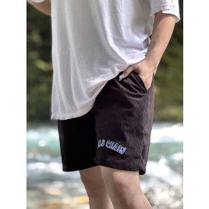 画像12: 送料無料 FUCKIN' MELLOW CLOTHING / "Hula Logo" designed by LOWHIDE コーデュロイ イージーショーツ ブラック