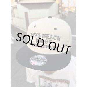 画像10: ラスト1枚で終了 FUCKIN' MELLOW CLOTHING / Long Beach Posse スナップバックキャップ カーキ/ブラック