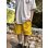 画像4: 送料無料 FUCKIN' MELLOW CLOTHING / "Hula Logo" designed by LOWHIDE コーデュロイ イージーショーツ イエロー
