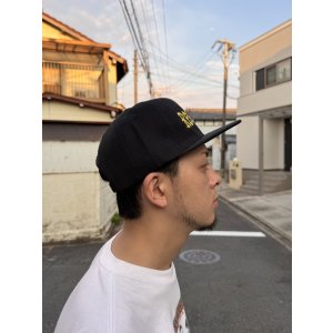 画像12: FUCKIN' MELLOW / RESPECT Artwork by WACKY  スナップバックキャップ ブラック/ゴールド