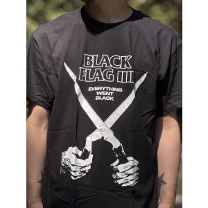 画像4: BLACK FLAG / Everything Went Black Tシャツ ブラック  SST Records Official