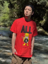 ALL / Allroy Sez Tシャツ レッド SST Records Official