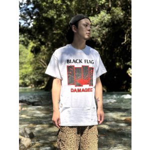 画像2: BLACK FLAG / Damaged Tシャツ ホワイト SST Records Official