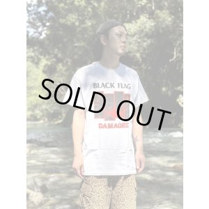 画像3: 1000円OFF Mサイズラスト1枚で終了 BLACK FLAG / Damaged Tシャツ ホワイト SST Records Official