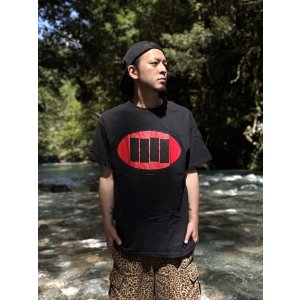 画像1: BLACK FLAG / Oval Bars Tシャツ ブラック SST Records Official 