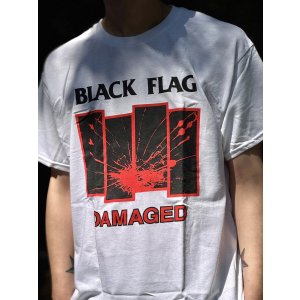 画像5: BLACK FLAG / Damaged Tシャツ ホワイト SST Records Official