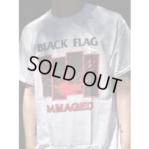 画像6: 1000円OFF Mサイズラスト1枚で終了 BLACK FLAG / Damaged Tシャツ ホワイト SST Records Official