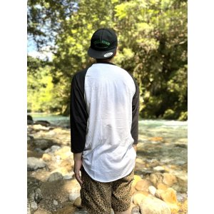 画像7: 送料無料 BLACK FLAG / Logo ラグラン七分Tシャツ SST Records Official