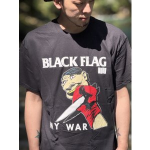 画像2: BLACK FLAG / My War Tシャツ ブラック SST Records Official 