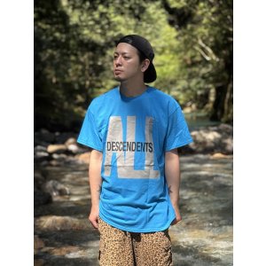 画像1: DESCENDENTS x ALL Tシャツ ブルー SST Records Official