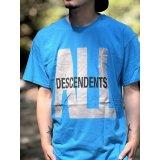 DESCENDENTS x ALL Tシャツ ブルー SST Records Official