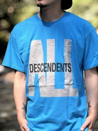 DESCENDENTS x ALL Tシャツ ブルー SST Records Official
