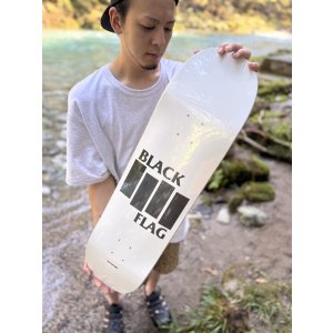 画像4: 送料無料 3枚のみ限定入荷 BLACK FLAG / Bars & Logo スケートボードデッキ  SST Records Official
